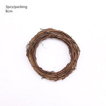 Load image into Gallery viewer, 10-40cm Wedding Wreath Gold Iron Metal Ring Bride Handheld Garland Easter Decor Artificial Flower Rack Party Backdrop Decor Hoop