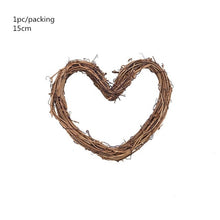 Load image into Gallery viewer, 10-40cm Wedding Wreath Gold Iron Metal Ring Bride Handheld Garland Easter Decor Artificial Flower Rack Party Backdrop Decor Hoop