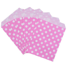 Load image into Gallery viewer, 25Pcs 18x13cm Kraft Paper Biscuit Candy Bags Gift Packing Pouch Birthday Party Decoration Dessert Candy Bar Bag Snack Cookie Bag