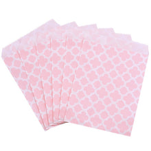 Load image into Gallery viewer, 25Pcs 18x13cm Kraft Paper Biscuit Candy Bags Gift Packing Pouch Birthday Party Decoration Dessert Candy Bar Bag Snack Cookie Bag