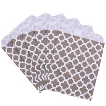 Load image into Gallery viewer, 25Pcs 18x13cm Kraft Paper Biscuit Candy Bags Gift Packing Pouch Birthday Party Decoration Dessert Candy Bar Bag Snack Cookie Bag