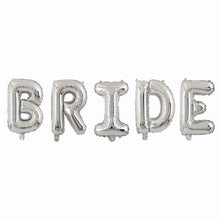 Load image into Gallery viewer, Rose Gold Bride to be Letter Foil Balloon Wedding Bridal Shower Engagement Hen Party Decor Bachelorette Party Supplies