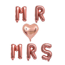 Load image into Gallery viewer, Rose Gold Bride to be Letter Foil Balloon Wedding Bridal Shower Engagement Hen Party Decor Bachelorette Party Supplies
