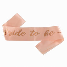 Load image into Gallery viewer, Rose Gold Bride to be Letter Foil Balloon Wedding Bridal Shower Engagement Hen Party Decor Bachelorette Party Supplies