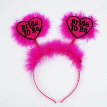 Load image into Gallery viewer, Rose Gold Bride to be Letter Foil Balloon Wedding Bridal Shower Engagement Hen Party Decor Bachelorette Party Supplies