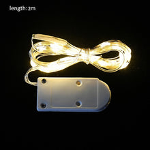 Load image into Gallery viewer, 230cm Silk Rose Fake Creeper Green Leaf Ivy Vine with LED String Lights For Home Wedding Party Hanging Garland Artificial Flower