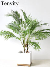 Load image into Gallery viewer, Plastic Artificial Palm Leaf Plants Green Desert Summer Decoration Tropical Fake Plant Garden Home Jungle Party Decor Wedding