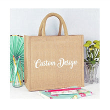 Load image into Gallery viewer, Personalize monogram striped bridal honeymoon beach tote bags toiletry kits, Bridesmaid proposal gift bride beach tote bag totes