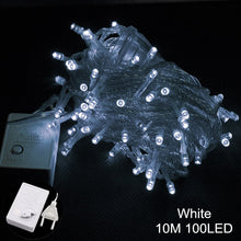 Load image into Gallery viewer, Curtain Fairy String Light LED Christmas Decorations for Home Garland Xmas Light Christmas Valentines 2020 Navidad Ornament Gift