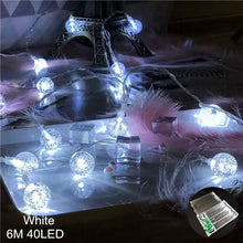 Load image into Gallery viewer, Curtain Fairy String Light LED Christmas Decorations for Home Garland Xmas Light Christmas Valentines 2020 Navidad Ornament Gift