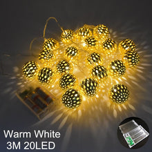 Load image into Gallery viewer, Curtain Fairy String Light LED Christmas Decorations for Home Garland Xmas Light Christmas Valentines 2020 Navidad Ornament Gift