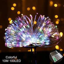 Load image into Gallery viewer, Curtain Fairy String Light LED Christmas Decorations for Home Garland Xmas Light Christmas Valentines 2020 Navidad Ornament Gift