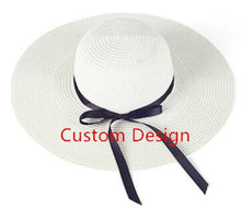 Load image into Gallery viewer, Personalize monogram striped bridal honeymoon beach tote bags toiletry kits, Bridesmaid proposal gift bride beach tote bag totes