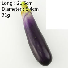 Load image into Gallery viewer, Multiple Style Mini Simulation Artificial Vegetable Pepper Pumpkin Garlic Fruit Fake Pretend Play Cutting Toy Home Decoration