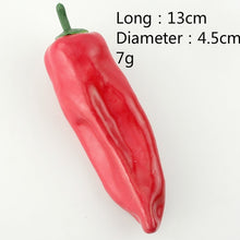 Load image into Gallery viewer, Multiple Style Mini Simulation Artificial Vegetable Pepper Pumpkin Garlic Fruit Fake Pretend Play Cutting Toy Home Decoration