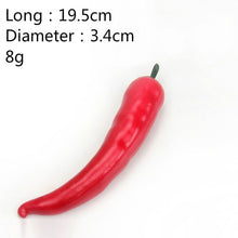 Load image into Gallery viewer, Multiple Style Mini Simulation Artificial Vegetable Pepper Pumpkin Garlic Fruit Fake Pretend Play Cutting Toy Home Decoration