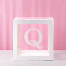 Load image into Gallery viewer, Baby Shower Boy Girl Transparent Box Baby Shower Decoration Baby Christening Birthday Party Decor Balloon Box Baby Shower Gift