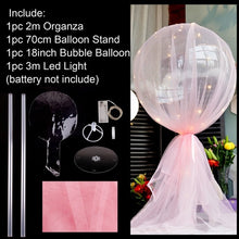 Load image into Gallery viewer, Baby Shower Boy Girl Transparent Box Baby Shower Decoration Baby Christening Birthday Party Decor Balloon Box Baby Shower Gift