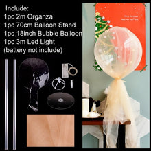 Load image into Gallery viewer, Baby Shower Boy Girl Transparent Box Baby Shower Decoration Baby Christening Birthday Party Decor Balloon Box Baby Shower Gift