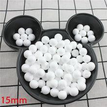 Load image into Gallery viewer, DIY Round Styrofoam Balls Christmas Ball White Modelling Polystyrene Foam Craft Balls Christmas Decorations Wedding Party
