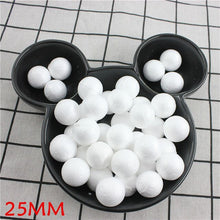 Load image into Gallery viewer, DIY Round Styrofoam Balls Christmas Ball White Modelling Polystyrene Foam Craft Balls Christmas Decorations Wedding Party
