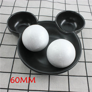 DIY Round Styrofoam Balls Christmas Ball White Modelling Polystyrene Foam Craft Balls Christmas Decorations Wedding Party