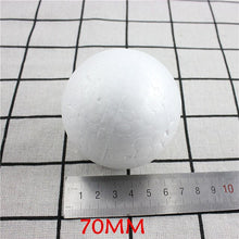 Load image into Gallery viewer, DIY Round Styrofoam Balls Christmas Ball White Modelling Polystyrene Foam Craft Balls Christmas Decorations Wedding Party
