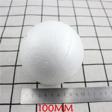 Load image into Gallery viewer, DIY Round Styrofoam Balls Christmas Ball White Modelling Polystyrene Foam Craft Balls Christmas Decorations Wedding Party
