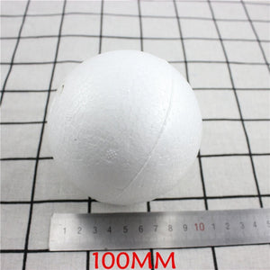 DIY Round Styrofoam Balls Christmas Ball White Modelling Polystyrene Foam Craft Balls Christmas Decorations Wedding Party