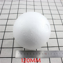 Load image into Gallery viewer, DIY Round Styrofoam Balls Christmas Ball White Modelling Polystyrene Foam Craft Balls Christmas Decorations Wedding Party
