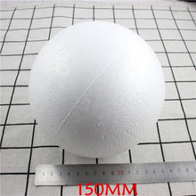 Load image into Gallery viewer, DIY Round Styrofoam Balls Christmas Ball White Modelling Polystyrene Foam Craft Balls Christmas Decorations Wedding Party
