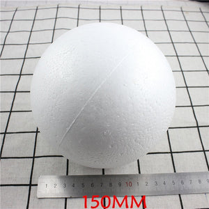 DIY Round Styrofoam Balls Christmas Ball White Modelling Polystyrene Foam Craft Balls Christmas Decorations Wedding Party