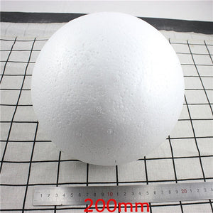 DIY Round Styrofoam Balls Christmas Ball White Modelling Polystyrene Foam Craft Balls Christmas Decorations Wedding Party