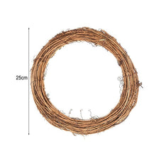 Load image into Gallery viewer, 10-40cm Gold Metal Ring Flower Wreath Garland Weeding Decoration for Weddings Bridal Shower Home Party Decoration Catcher Hoops
