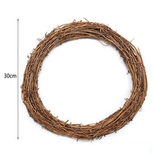 Load image into Gallery viewer, 10-40cm Gold Metal Ring Flower Wreath Garland Weeding Decoration for Weddings Bridal Shower Home Party Decoration Catcher Hoops
