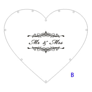 Hearts Unique Wedding Mr Mrs Guest Book Decoration Memory Guest Book Drop Box Signature Acrylic Guest Book Alternative