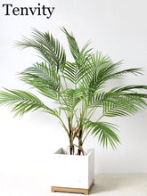 Load image into Gallery viewer, Plastic Artificial Palm Leaf Plants Green Desert Summer Decoration Tropical Fake Plant Garden Home Jungle Party Decor Wedding
