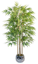 Load image into Gallery viewer, Artificial plant, family trees with trunks Natural, for home decoration, bamboo, Rubber plant, Wisteria, Olive, eucalyptus, Almond
