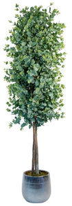 Artificial plant, family trees with trunks Natural, for home decoration, bamboo, Rubber plant, Wisteria, Olive, eucalyptus, Almond