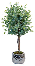 Load image into Gallery viewer, Artificial plant, family trees with trunks Natural, for home decoration, bamboo, Rubber plant, Wisteria, Olive, eucalyptus, Almond
