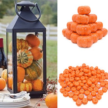 Load image into Gallery viewer, 25Pcs Mini Artificial Pumpkin Fake Simulation Vegetabl Happy Halloween Decoration For Home Halloween Props DIY Crafts
