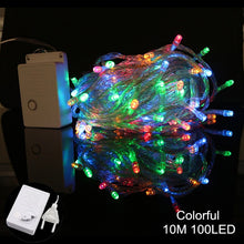 Load image into Gallery viewer, Curtain Fairy String Light LED Christmas Decorations for Home Garland Xmas Light Christmas Valentines 2020 Navidad Ornament Gift
