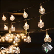 Load image into Gallery viewer, Curtain Fairy String Light LED Christmas Decorations for Home Garland Xmas Light Christmas Valentines 2020 Navidad Ornament Gift
