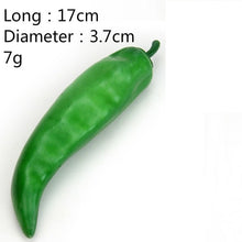 Load image into Gallery viewer, Multiple Style Mini Simulation Artificial Vegetable Pepper Pumpkin Garlic Fruit Fake Pretend Play Cutting Toy Home Decoration
