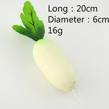 Load image into Gallery viewer, Multiple Style Mini Simulation Artificial Vegetable Pepper Pumpkin Garlic Fruit Fake Pretend Play Cutting Toy Home Decoration
