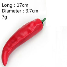 Load image into Gallery viewer, Multiple Style Mini Simulation Artificial Vegetable Pepper Pumpkin Garlic Fruit Fake Pretend Play Cutting Toy Home Decoration
