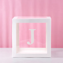 Load image into Gallery viewer, Baby Shower Boy Girl Transparent Box Baby Shower Decoration Baby Christening Birthday Party Decor Balloon Box Baby Shower Gift
